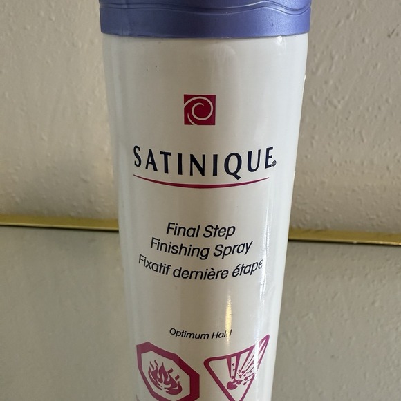 New RARE Satinique Finishing Spray 7 oz Optimum Hold Level Discontinued Pageant - Picture 2 of 5